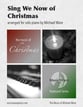 Sing We Now of Christmas piano sheet music cover